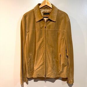 BR Leather / Suede Front Zip Jacket